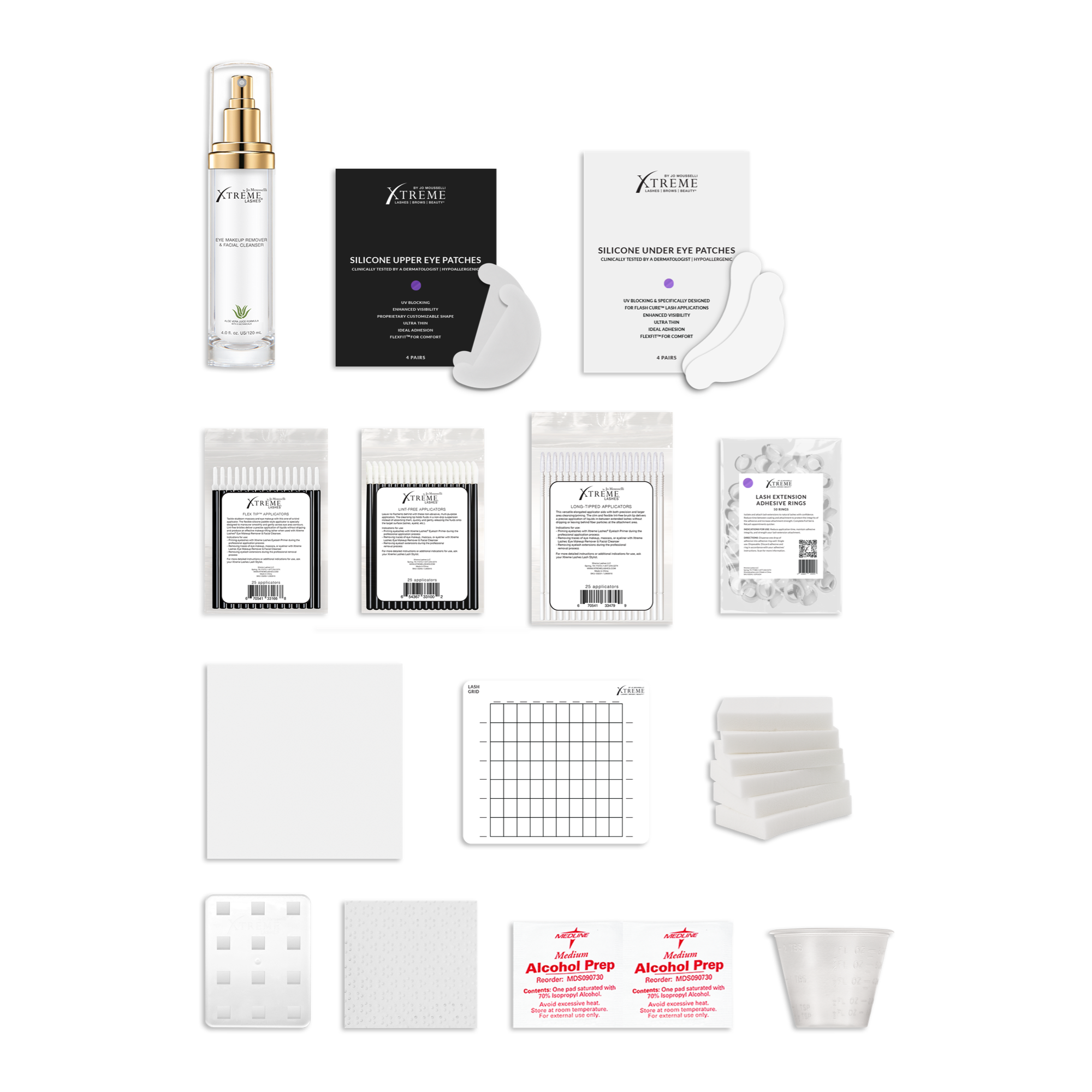 Flash Cure UV Cleanse, Prime & Prep Restock Kit