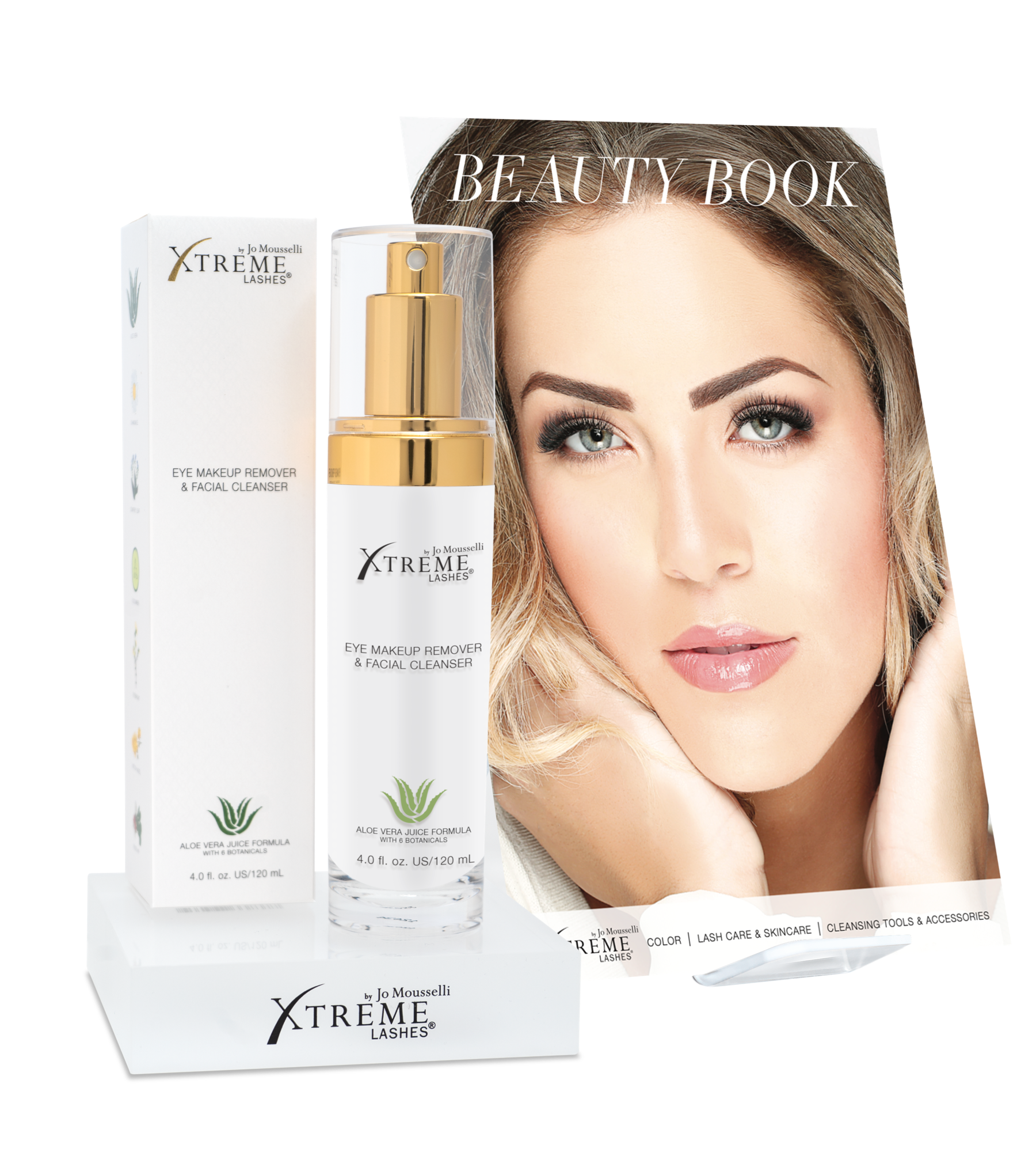 Eye Makeup Remover & Facial Cleanser Retail Kit