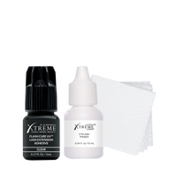 Flash Cure™ UV Lash Extension Adhesive (5 mL) & Eyelash Primer Kit