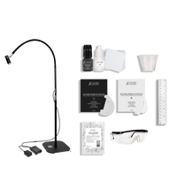 Flash Cure™ UV Lash Extension Essentials Kit (US 110v) - Clear (5 mL)