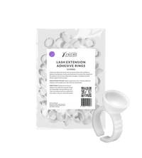 Eyelash Extension Adhesive Rings (50 PACK)