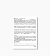 Waiver & Release Form (25 Pack)